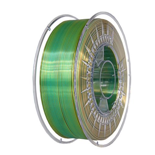 SILK DUAL 1.75 Холодный Зеленый / Золотой Пластик для 3D-принтера 1 кг