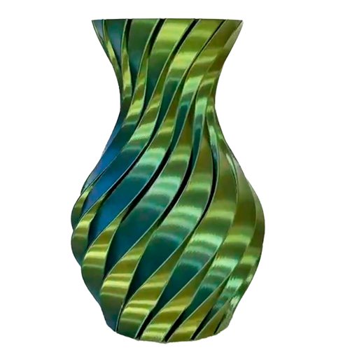 SILK DUAL 1.75 Золотий / Синій Пластик для 3D-принтерів 1 кг