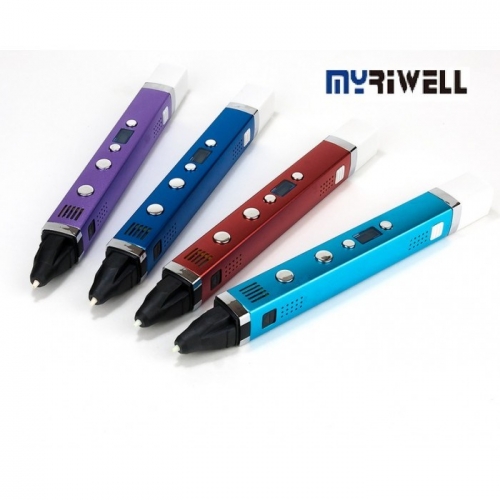 3D Ручка Myriwell RP-100С С LED Экраном и USB Красная (Red)
