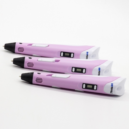 3D Ручка Myriwell RP-100B С LED Экраном Розовая (Pink)