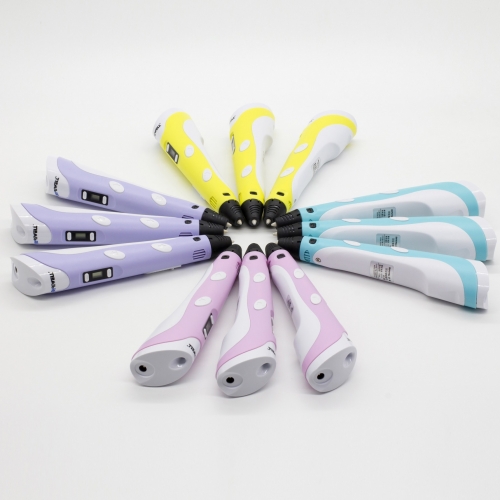 3D Ручка Myriwell RP-100B С LED Экраном Фиолетовая (Purple)