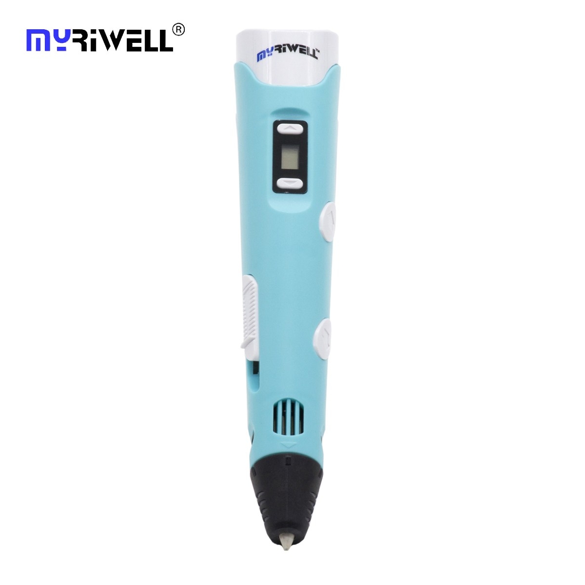 3D Ручка MyRiwell RP-100B Оригинал с LCD Экраном Голубая (Blue)