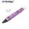 3D Ручка Myriwell RP-100C С LED Экраном и USB Фиолетовая(Purple)