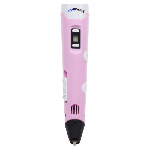 3D Ручка Myriwell RP-100B С LED Экраном Розовая (Pink)