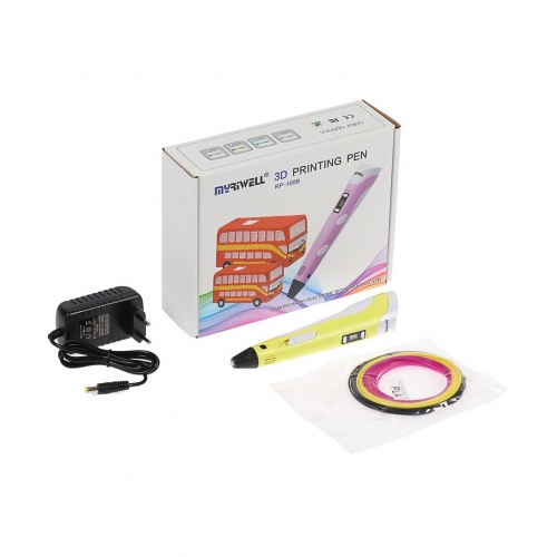 3D Ручка MyRiwell RP-100B Оригинал с LCD Экраном Голубая (Blue)