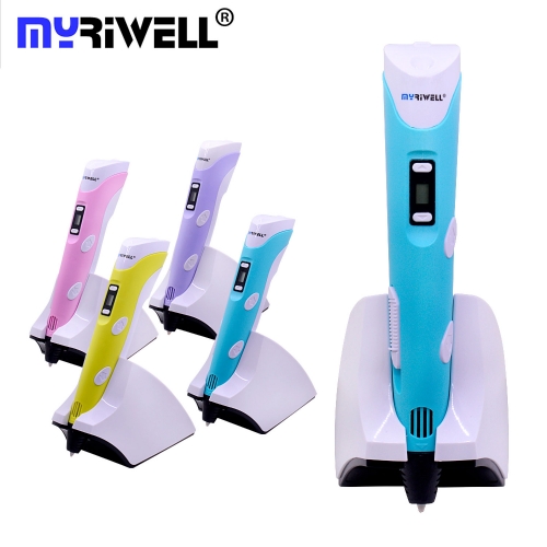 3D Ручка MyRiwell RP-200B Оригінал бездротова Блакитна (Blue)