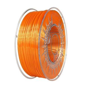 PLA SILK 1.75 оранжевый Пластик для 3D-принтеров 1 кг
