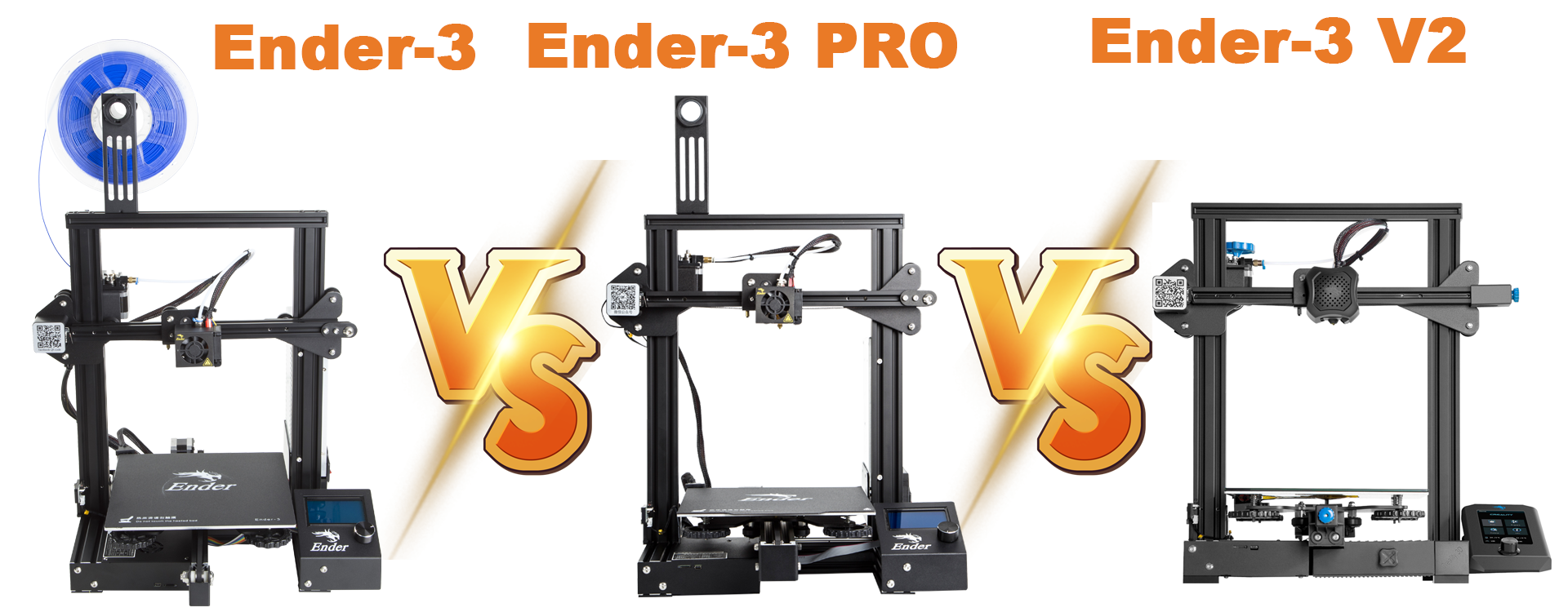 В чем разница между 3D-принтерами серии Ender-3?